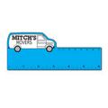 6" Plastic Rectangle Ruler w/ Corner Van